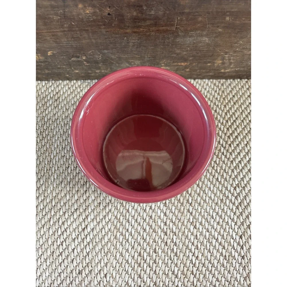 Longaberger  Woven Traditions Pottery 1 Pint SALT CROCK